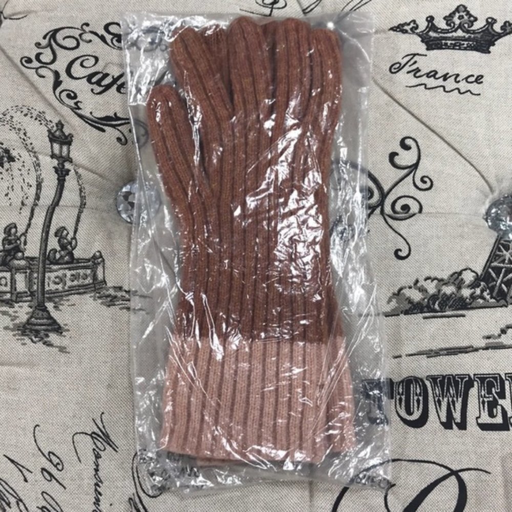 Madewell Colorblock Ribbed Texting Gloves - Picture 3 of 4